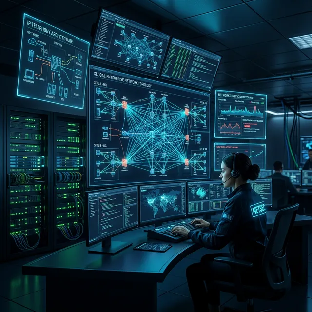 Network Infrastructure illustration